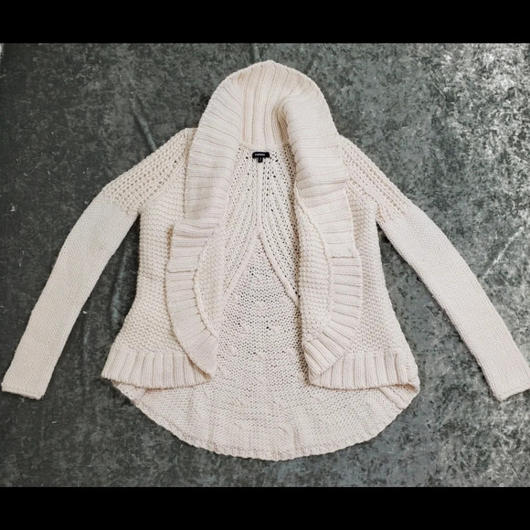 Express Knit Chunky Cardigan - Picture 1 of 7
